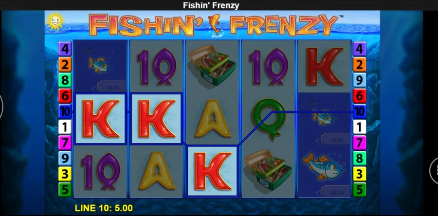 Fishin Frenzy Demo