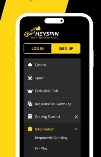 Heyspin Fishin Frenzy app for Android